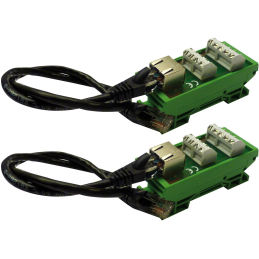 Packs 2 connectors on...