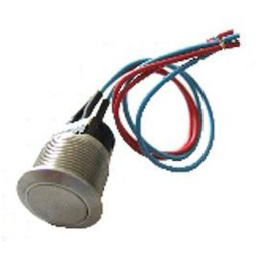 Bouton seul inox NO/NF D 19mm