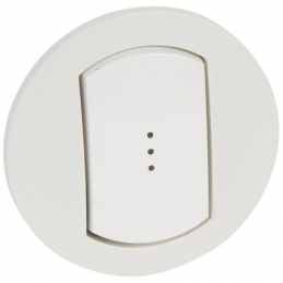 Enjoliveur simple à voyant...