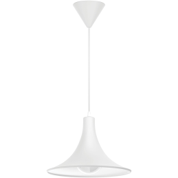 Susp. cymba e27 blc/blc s/lpe