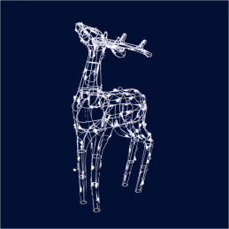 REINDEER-Renne lumineux...