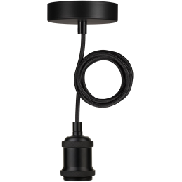 Suspensão OSLO E27 preto...
