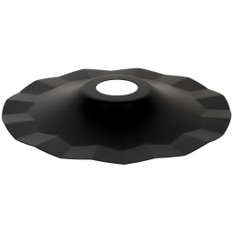 Abat-jour mini métal noir...