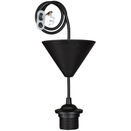 Suspension Plastique Noir...