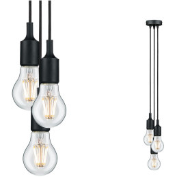 Suspension 3 flames Neordic...