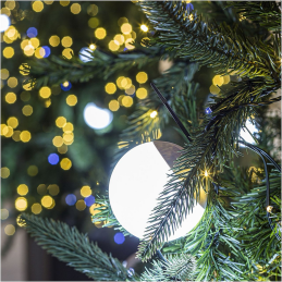 Ampoule moon Ø8cm blanc 230V