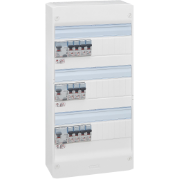 Tableau électrique équipé...