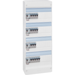 Tableau électrique équipé...