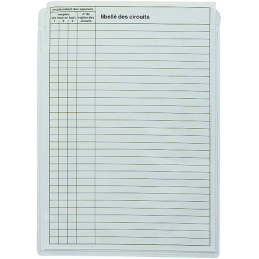 Set of 10 A5 transparent...