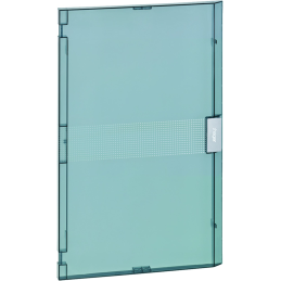 Puerta transparente para...