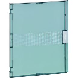 Puerta transparente para...