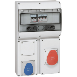 Coffret 2 prises P17 IP44 -...