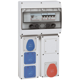 Caja 4 tapones P17 IP44 - 1...