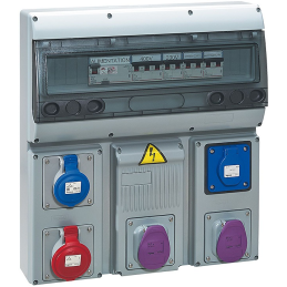 Caja 5 tapones P17 IP44 -...