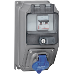 Toma de corriente única...