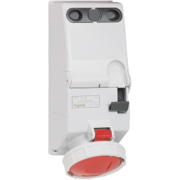 Locked socket P17 IP66 63A...