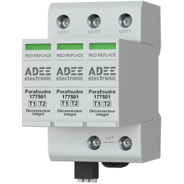 Lightning arrester plug-in...