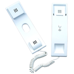 Poste audio ellipse blanc...