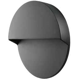 Arlon Round applique noir...