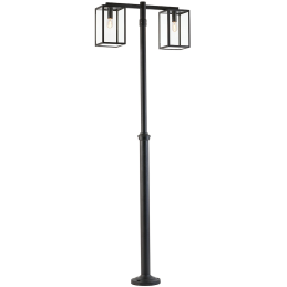 LOFOTEN matt black 2x57W...