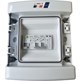 Coffret AC monophasé 6kW 1...