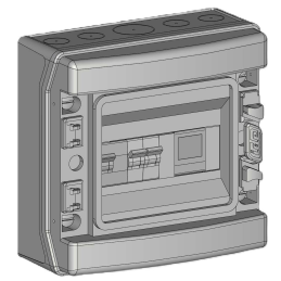Coffret AC monophasé 5kW 1...