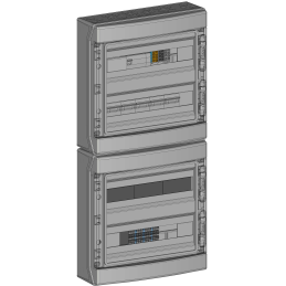 Caja AC tri micro inversor...