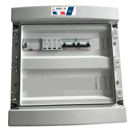 Caja AC tri micro inversor...