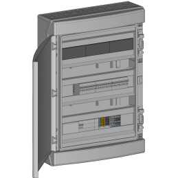 Caja AC tri micro inversor...