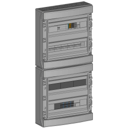 Caja AC tri micro inversor...