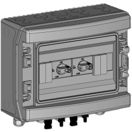 Coffret PV 600Vdc 2MPPT 1...