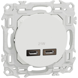 Odace - charger double USB...