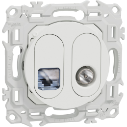 Odace - Toma mixta RJ45...