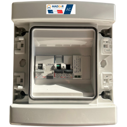 Caja AC monofásico 9kW 1...