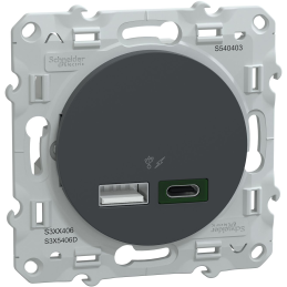 Odace - carregador USB tipo...