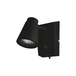 Zoom Square applique noir...