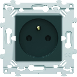 Plug electric 2P+T without...