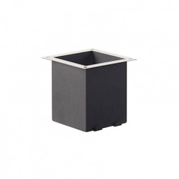 Pot d'encastrement noir -...