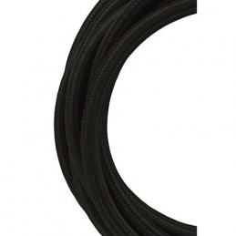 Câble Textile 3C Noir 3m