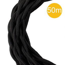 Cabo têxtil rolo de 50m...