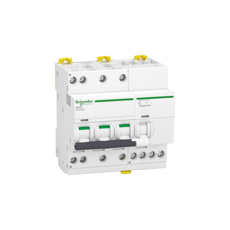 A9DK1632 - Acti9 iDD40K - disjoncteur différentiel - 1P N C 32A 4500A/4,5A 30mA type AC