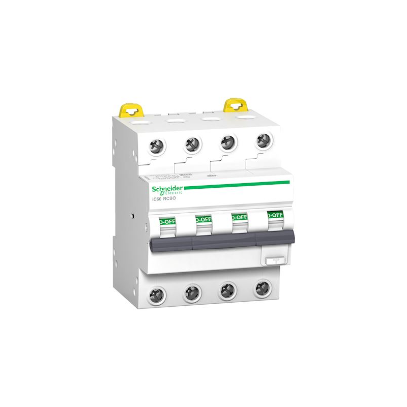 Disjoncteur Différentiel Acti 9 IC60 RCBO - 2P, 20A, 30mA, Type AC - Pour Tableau électrique