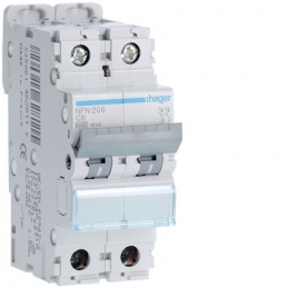 Circuit breaker 2P 6-10kA...