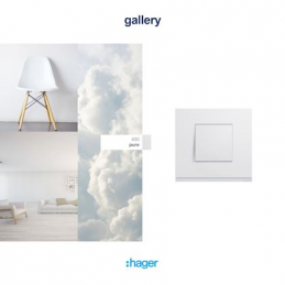 Plaque gallery plastique...