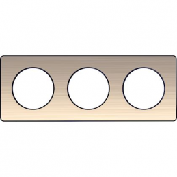 Plate Odace Touch - brushed...