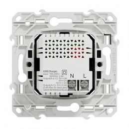 Odace - ficha USB duplo -...