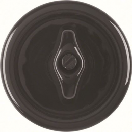 1930 hubcap+rotary knob...