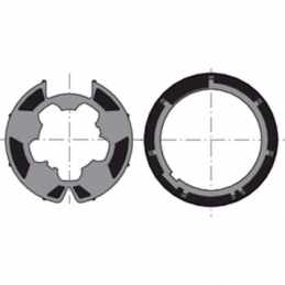 Kit (1 wheel+1 crown) d50...