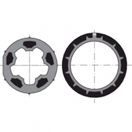 Kit (1 rueda+1 corona) d50...