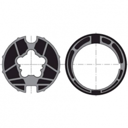 Roda+coroa LT60 - tubo d78...